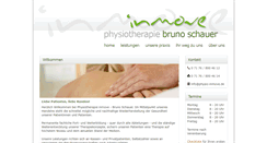 Desktop Screenshot of physio-inmove.de