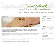 Tablet Screenshot of physio-inmove.de